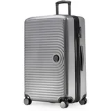 HAUPTSTADTKOFFER Mitte 4-Rollen 77 cm / 102-130 l silber
