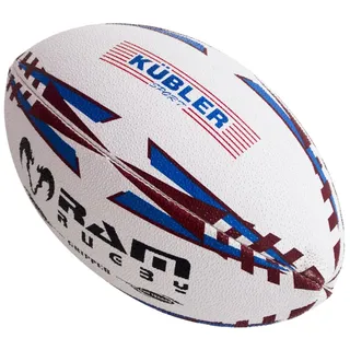 Rugbyball GRIPPER PRO, Gr. 4 - Weiß