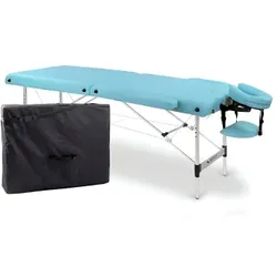 Massageliege Größe L hellblau ZENET ZET-1044
