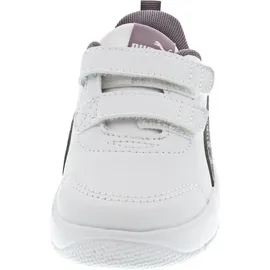 Puma Courtflex V3 Dotty V Inf Sneaker Weiß/Lila 24