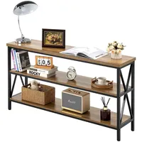 Vevor Schmaler Konsolentisch Eingangstisch 140cm Beistelltisch Wohnzimmer