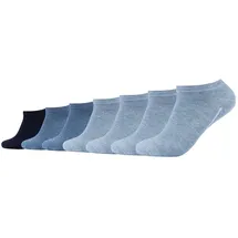 CAMANO Sneakersocken 7er Pack Blau 47-49