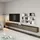 Selsey Framme Hängendes TV-Board 300 cm Braun Holz