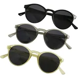 URBAN CLASSICS Sunglasses Cypress 3-Pack - Grau,