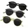 URBAN CLASSICS Sunglasses Cypress 3-Pack - Grau,