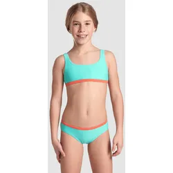 Bustier-Bikini Mädchen arena Essentials - Water-calypso Coral - 116