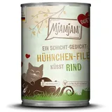 MjAMjAM - Duett 390g MjAMjAM Katze 6x390g DUETT HühnchenFilet mit Rind