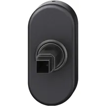 FSB FSB, Fenstergriff, Adapter-Rosette oval, Aluminium schwarz matt