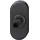 FSB FSB, Fenstergriff, Adapter-Rosette oval, Aluminium schwarz matt
