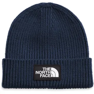 THE NORTH FACE Logo Box Cuffed Unisex Beanie-Mütze, Summit Navy, One Size