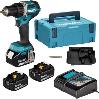 DDF484RT3J inkl. 3 x 5,0 Ah + Makpac