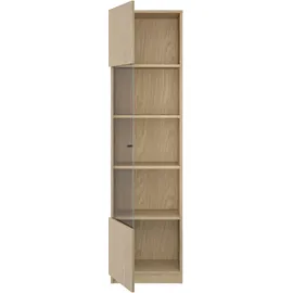Gami Vitrine Iris mit 1 Tür 45 x 38 x 172 cm Beige