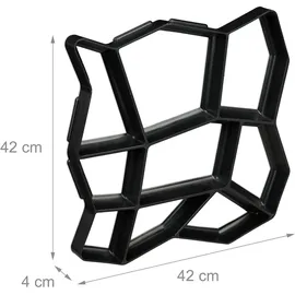 Relaxdays Gehwegform 2er Set,