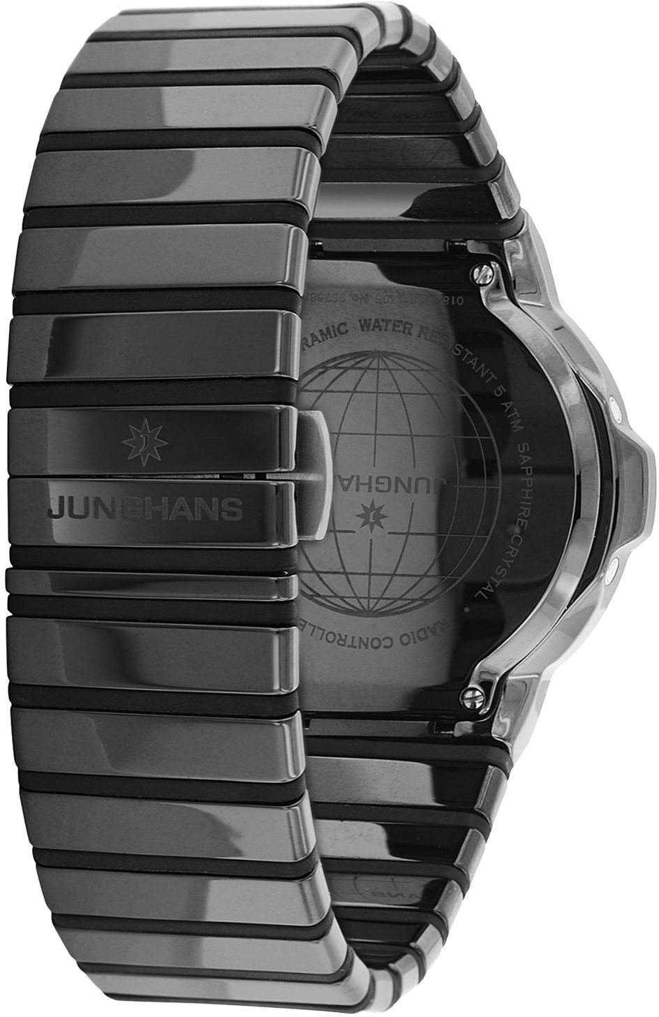 Junghans Force Mega Solar Ceramic 40 4 mm 018 1436.44 ab 1.590 00