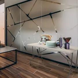 HJH Office Easy Up Multi II Klapptisch 152 x 71 x 75 cm Weiß/Mehrfarbig