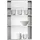 Form and Refine Taper Wandregal 65,5 x 40 x 9 cm Silber