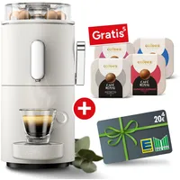 CoffeeB Kaffeemaschine Globe + 4 Gratis Packungen Coffee Balls + 20€ Gutschein