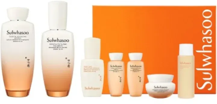 Sulwhasoo Essential Revitalisierungs-Set (2 Artikel) Water EX 125ml/15ml, Emulsion EX 125ml/15ml, Straffende Creme EX 15ml, Serum IV 8ml, Reinigungsschaum 25ml