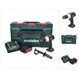 Metabo BS 18 LTX BL I Akku Bohrschrauber 18 V 130 Nm + 1x Akku 8,0 Ah + Ladegerät + metaBOX