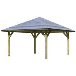 Karibu Pavillon Carport Kirn 1/2/3 - KDI-359 x 359 cm (Kirn 1) (Holzcarport)