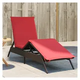 vidaXL Sonnenliege 200 x 59 x 85 cm Braun
