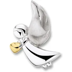 Kette mit Anhänger ONE ELEMENT "Schmuckset - Set mit Halskette Engel Anhänger aus 925 Silber", silber, Halsketten, Mädchen, Silber 925 (Sterlingsilber), Ihr persönliches Symbol – liebevoll gearbeitet für jeden Tag