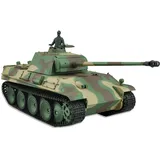 AMEWI Panzer German Panther G RTR mit Schussfunktion, Rauch und Sound QC Control Edition (23070)