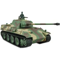 AMEWI Panzer German Panther G RTR mit Schussfunktion, Rauch und Sound QC Control Edition (23070)