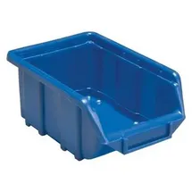 Certeo Sortimentskasten Polypropylen Größe 1 blau 40 Stk