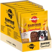 PEDIGREE Hundesnacks RANCHOS Superfoods mit Huhn 7x70g