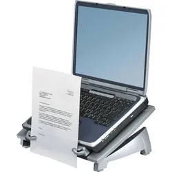 Fellowes Notebookständer Office Suite Plus 106x382x286mm schwarz/silber Packung mit 2 Stück