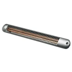Dimplex 376310 Langfeldstrahler 1, 2 kW, vier Schaltstufen, silber BK 1202 S BK1202S  - 6 Stück