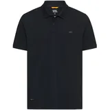 CAMEL ACTIVE Poloshirt mit Kontrastdetails schwarz XL