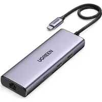 UGREEN USB-C 3x USB-A HDMI 4K PD 100W grau