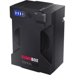 SHARP Batterie-Ladegerät "Sumobox Batteriepack und Ladegerät", schwarz, B:7,9cm H:11cm T:5,6cm, Ladegeräte
