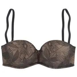 Nuance Multiway-BH Damen schwarz-nougat Gr.70C