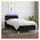 vidaXL Boxspringbett 100 x 200 cm Schwarz