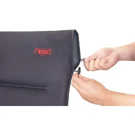 Crespo Polsterauflage Air Deluxe Schwarz/Grau