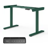 Ergotopia Desktopia One – Höhenverstellbarer Schreibtisch Gestell, Elektrisch höhenverstellbares Tischgestell, TÜV-geprüft, Schreibtisch höhenverstellbar mit Doppelmotor-System, 7 Jahre Garantie