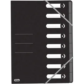 Oxford 400116256 Sammelmappe Karton Schwarz A4