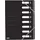 Oxford 400116256 Sammelmappe Karton Schwarz A4