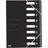 Oxford 400116256 Sammelmappe Karton Schwarz A4