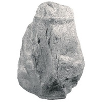 GreenLife Dekorregenspeicher Hinkelstein mit Deckel 230 l granitgrau