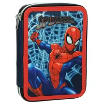 Marvel Spider-man Federmäppchen 2-Fach 26?cm Marvel Schule Kinder | Gr.: onesize