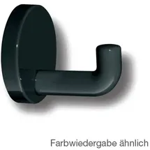 Hewi Handtuchhaken einfach tiefschwarz 801.90.010