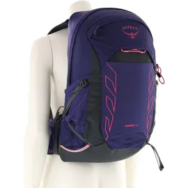 Osprey Tempest 22 Damenrucksack Deep Fig/Hotspot Pink