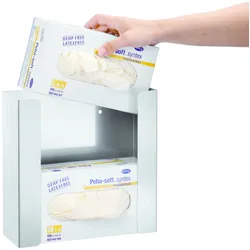 Bartscher Schuhspender K20 aus Edelstahl | In der Verpackung gleitend | 260x96x259(h)mm .