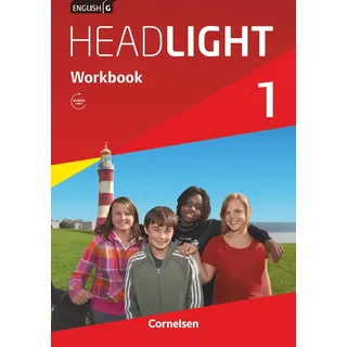 English G Headlight - Allgemeine Ausgabe / Band 1: 5. Schuljahr - Workbook mit Audio-Materialien: Workbook mit Audios online