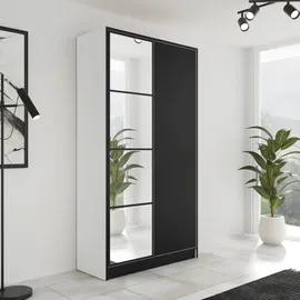 kier furniture Drehtürenschrank Eden 105 x 205 x 39 cm Schwarz