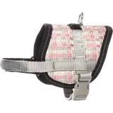 Karlie Eeny Meeny Hundegeschirr Grau/Rosa M 18-28cm